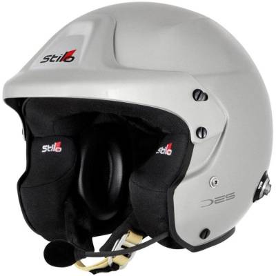 Stilo - Stilo AA0110EG2M57 Venti Trophy Plus Medium Auto Racing Helmet Gloss White