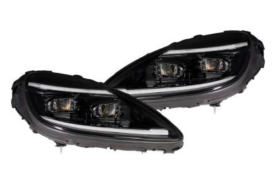 Morimoto - Morimoto LF2-460Y Headlight w/Amber DRL for 05-13 Chevrolet Corvette