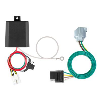 CURT - CURT 56564 Custom Wiring Harness 4-Way Flat Output Select Lexus RX Series