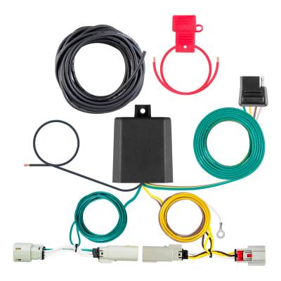 CURT - CURT 56567 Custom Wiring Harness 4-Way Flat Output Select Ford Maverick