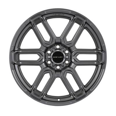 Carroll Shelby Wheels - Carroll Shelby Wheels CS46-395512-A Shelby CS46 Wheel 6x135 22x9.5 12mm Graphite