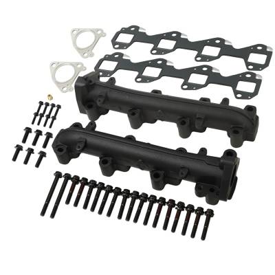 BD Diesel - BD Diesel 1041459 Exhaust Manifold Kit for 01-16 Silverado/Sierra 2500HD 6.6L