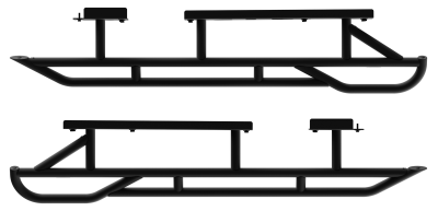 Body Armor 4x4 - Body Armor 4x4 TC-4127 Revo Rock Sliders for 24-26 Toyota Tacoma DC/SB AC/LB