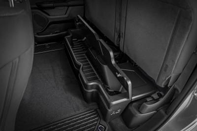 Rough Country Suspension Systems - Rough Country RC0995 Rear Underseat Storage Bin Black for 19-26 RAM 1500 Crew