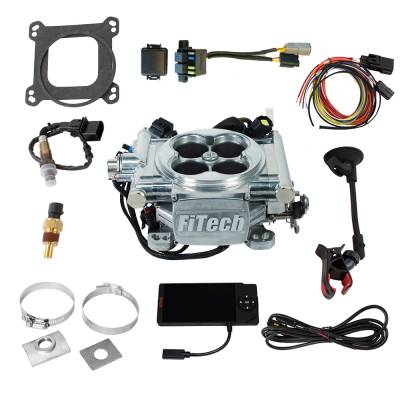 FiTech Fuel Injection - FiTech 30001 Go EFI 4 600 HP Bright Aluminum EFI