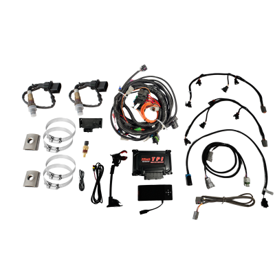 FiTech Fuel Injection - FiTech Fuel Injection 38351 Ultimate TPI Standalone EFI System w/Dual O2 Sensors