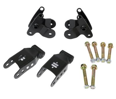 Ridetech - Ridetech 12299516 Rear Leaf Spring Bracket for 15-26 Ford F150