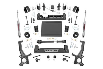 Rough Country Suspension Systems - Rough Country 77230 6" Suspension Lift Kit for 24-26 Toyota Tacoma 4WD