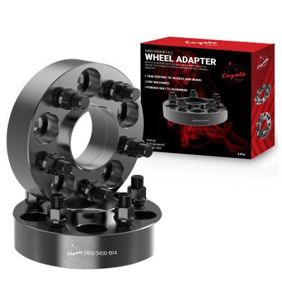 Coyote Premium Wheel Accessories - Coyote 5450-5450-B14.2 Wheel Adapter 6061 Billet 2/4Pc 2 5450-5450-B14