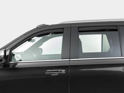 Weathertech - WeatherTech 821010IMB Side Window Deflector Set