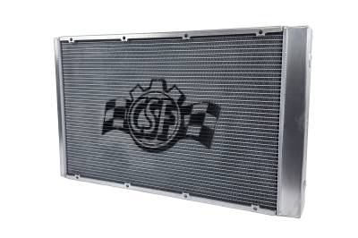 CSF Cooling - Racing & High Performance Division - CSF 8378 Motorsport Dual-Pass Competition Radiator for 93-97 Jeep Grand Cherokee