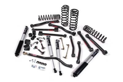 JKS - JKS JSPEC190PS 3" J-Krawl Lift Kit Fox 2.5 IFP for 18-26 Jeep Wrangler JL 2DR