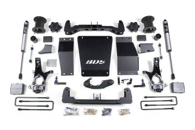BDS Suspension - BDS Suspension BDS706FS 6.5" Suspension Lift Kit 14-18 Silverado/Sierra 1500 4WD