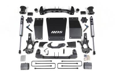 BDS Suspension - BDS Suspension BDS903FS 4.5" FOX 2.0 Shocks Lift Kit 14-18 Silverado/Sierra 1500