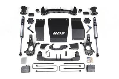BDS Suspension - BDS Suspension BDS901FS 4.5" Lift w/FOX Shocks for 14-18 Silverado/Sierra 1500