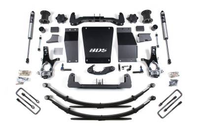 BDS Suspension - BDS Suspension BDS707FS 6.5" Suspension Lift Kit 14-18 Silverado/Sierra 1500 4WD