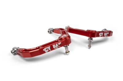 BDS Suspension - BDS Suspension FOX80335017 Orange Upper Control Arm Kit for 09-25 RAM 1500