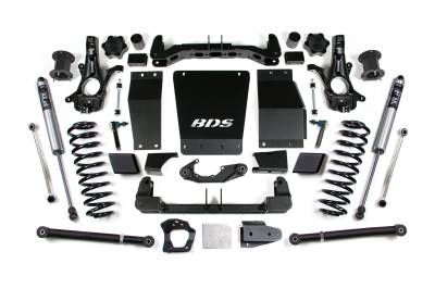 BDS Suspension - BDS Suspension BDS911FS 6.5" FOX Lift for 15-20 Avalanche/Suburban/Tahoe/Yukon