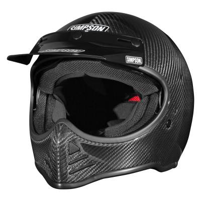 Simpson Motorcycle - Simpson Motorcycle M52C2X M52 Bandit 2X-Large Motorcycle Helmet Carbon Fiber