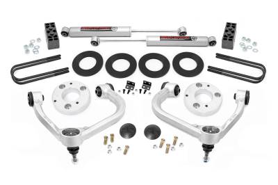 Rough Country Suspension Systems - Rough Country 41430_A 3" Suspension Lift Kit UCA for 21-26 Ford F150 4WD