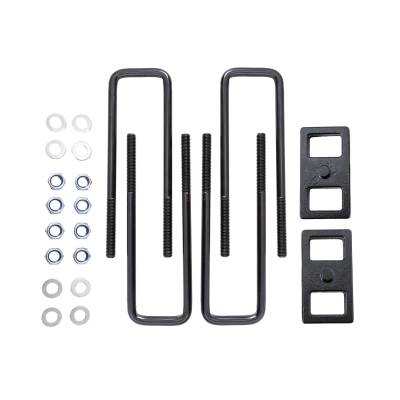 TrailFX - Trail FX BUG03 Cast Rear 2" Lift Blocks w/Ubots 11-26 Silverado/Sierra 2500HD