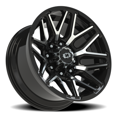 Vision Wheel - Vision Wheel 305-20070GBMF-25 305 Rekluse 20x10 8x170 -25mm Black/Machined