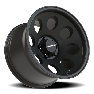 Vision Wheel - Vision Wheel 56-6165SB-25 56 Midway 16x10 5x4.5 -25mm Satin Black