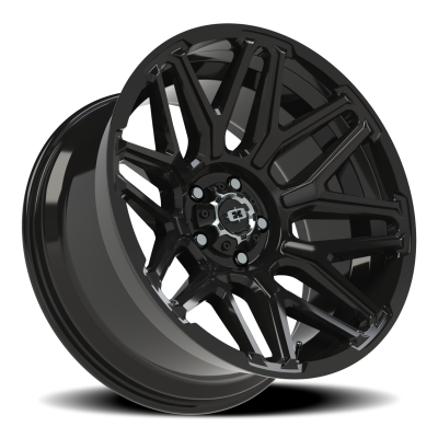 Vision Wheel - Vision Wheel 305 Rekluse 20x10 5x5.0 -25mm Gloss Black 305-20073GB-25