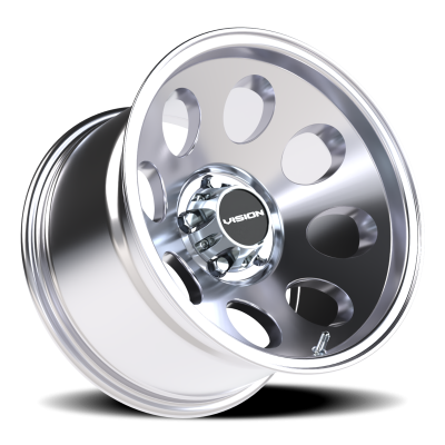 Vision Wheel - Vision Wheel 56-6173P-25 56 Midway 16x10 5x5.0 -25mm Polished