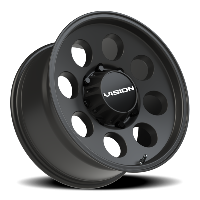 Vision Wheel - Vision Wheel 56-8970SB12 56 Midway 18x9 8x170 12mm Satin Black