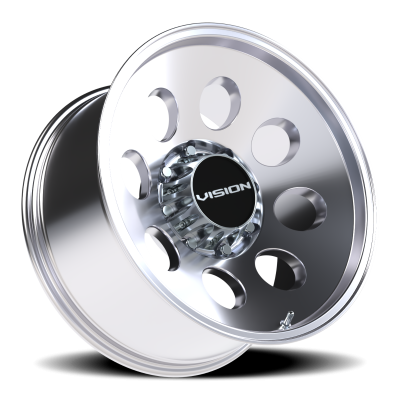 Vision Wheel - Vision Wheel 56 Midway 20x10 8x170 -25mm Polished 56-20070P-25