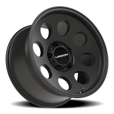 Vision Wheel - Vision Wheel 56-7935SB-12 56 Midway 17x9 5x135 -12mm Satin Black