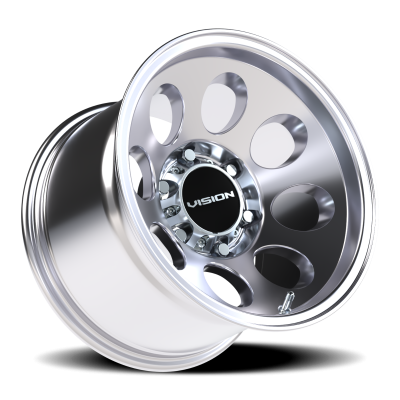 Vision Wheel - Vision Wheel 56 Midway 15x10 6x5.5 -25mm Polished 56-5183P-25