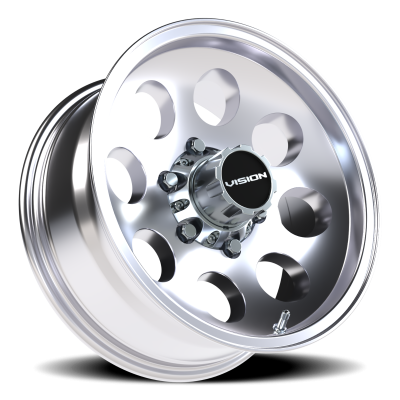 Vision Wheel - Vision Wheel 56VT6783P-12 56VT Midway 16x7 6x5.5 -12mm Polished