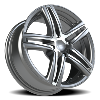 Vision Wheel - Vision Wheel 640-5649GMMF38 640 Nitrous 15x6.5 4x100 38mm Gunmetal/Machined