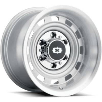 Vision Wheel - Vision Wheel 54 Cheyenne 15x10 6x5.5 -44mm Silver/Machined 54-5183SML-44