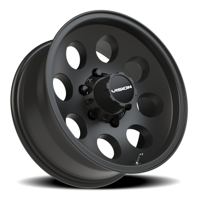Vision Wheel - Vision Wheel 56VT6783SB-12 56VT Midway 16x7 6x5.5 -12mm Satin Black