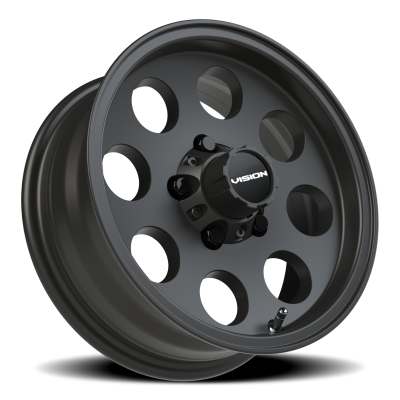 Vision Wheel - Vision Wheel 56VT4565SB0 56VT Midway 14x5.5 5x4.5 0mm Satin Black