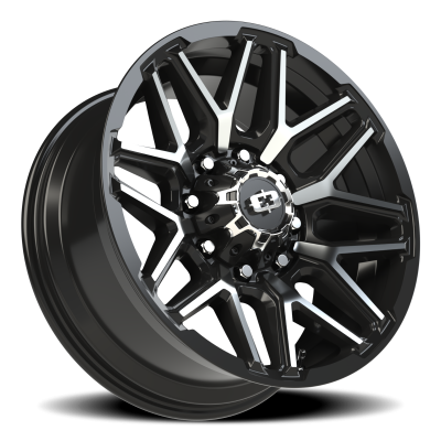Vision Wheel - Vision Wheel 305 Rekluse 20x9 8x170 -12mm Gloss Black/Machined 305-2970GBMF-12