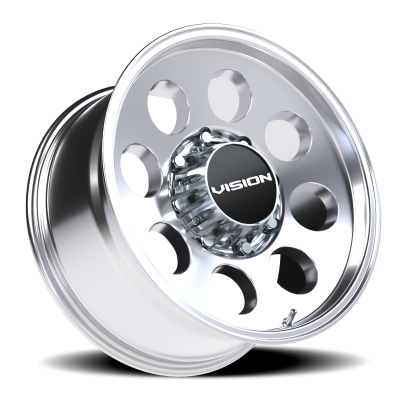 Vision Wheel - Vision Wheel 56 Midway 18x9 8x6.5 12mm Polished 56-8981P12