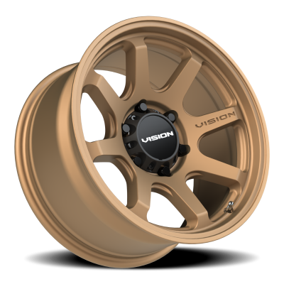 Vision Wheel - Vision Wheel 351 Flow 17x8.5 6x5.5 -10mm Bronze 351-7883BZ-10