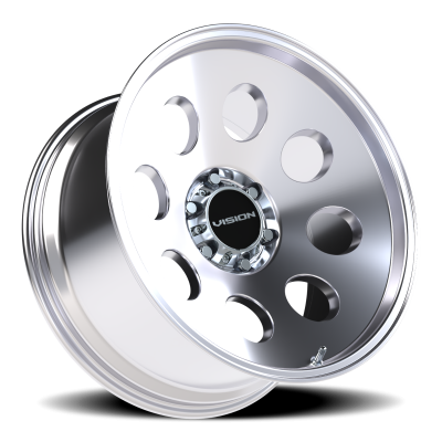 Vision Wheel - Vision Wheel 56 Midway 20x10 6x5.5 -25mm Polished 56-20083P-25