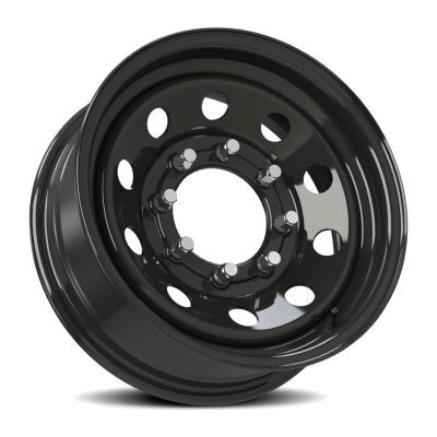 Vision Wheel - Vision Wheel JG70 8 Spoke 16x6 8x6.5 0mm Black JG70-6681B0-NB