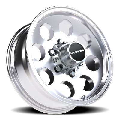 Vision Wheel - Vision Wheel 56VT5683P0 56VT Midway 15x6 6x5.5 0mm Polished