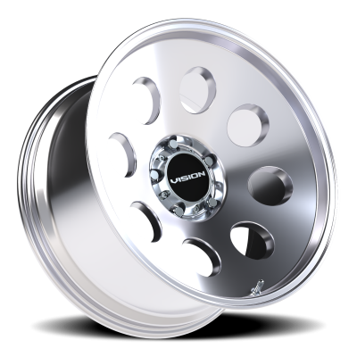 Vision Wheel - Vision Wheel 56-20085P-25 56 Midway 20x10 5x5.5 -25mm Polished