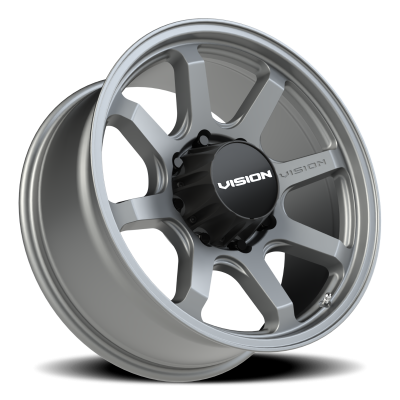 Vision Wheel - Vision Wheel 351-2981SG12 351 Flow 20x9 8x6.5 12mm Satin Gray