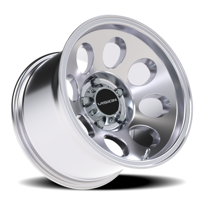 Vision Wheel - Vision Wheel 56-5173P-25 56 Midway 15x10 5x5.0 -25mm Polished