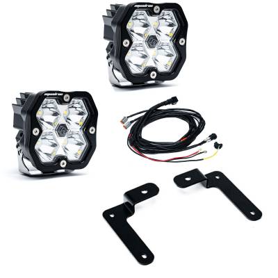 Baja Designs - Baja Designs 44-0043 Squadron 2.0 Sport A-Pillar Light Kit for 18+ Jeep JT/JL