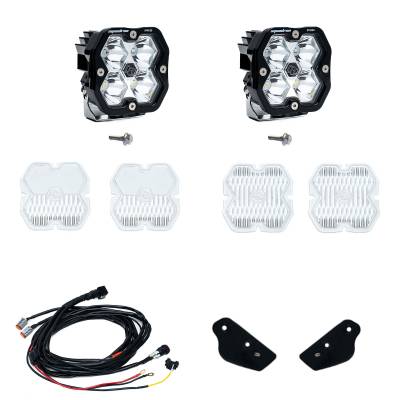 Baja Designs - Baja Designs 44-0087 Squadron 2.0 Pro A-Pillar Light Kit