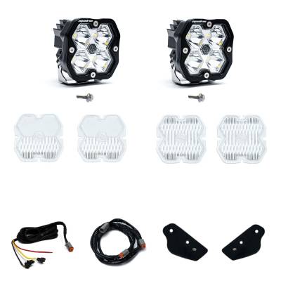 Baja Designs - Baja Designs 44-0088-UP Squadron 2.0 Sport A-Pillar Light Kit